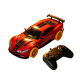 Red Aston Martin-Inspired Remote Control Race Car with Yellow Wheels