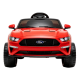 12V Red Ford Mustang Kids Ride-On Car with Remote Control