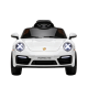 12V White Porsche Kids Ride-On Car with Remote Control