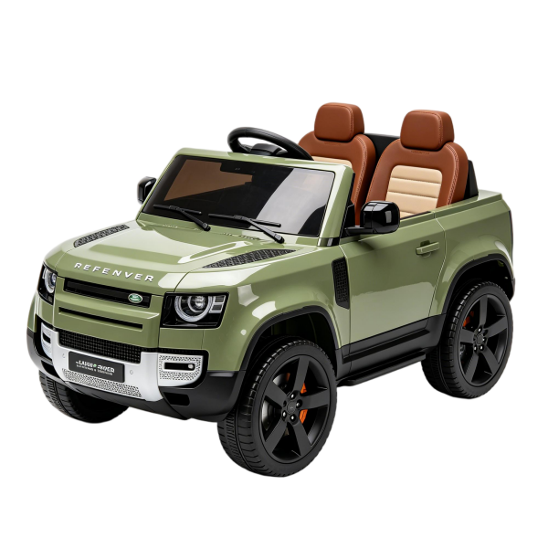 24V Land Rover Defender Style Kids Ride-On SUV with Remote Control