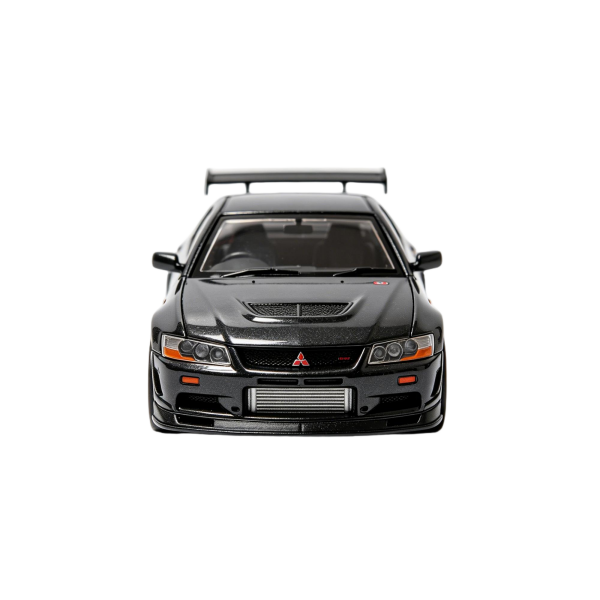 Black Mitsubishi Lancer Evo Style Remote Control Drift Car