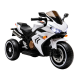 24V White Sports Kids Ride-On Tricycle with Remote Control