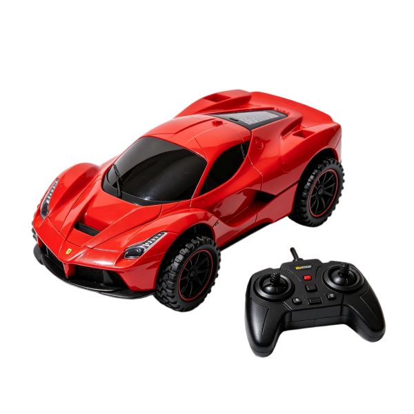 Off-Road Style Red Ferrari Remote Control Toy Car