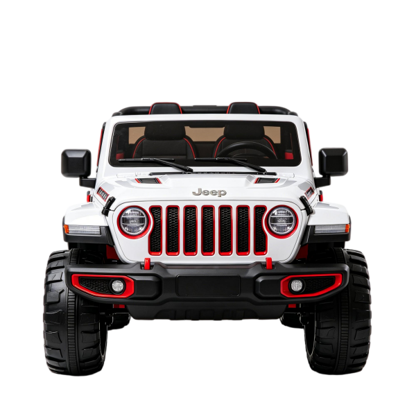 24V Licensed Jeep Wrangler Kids Ride-On Car with Parental Remote Control